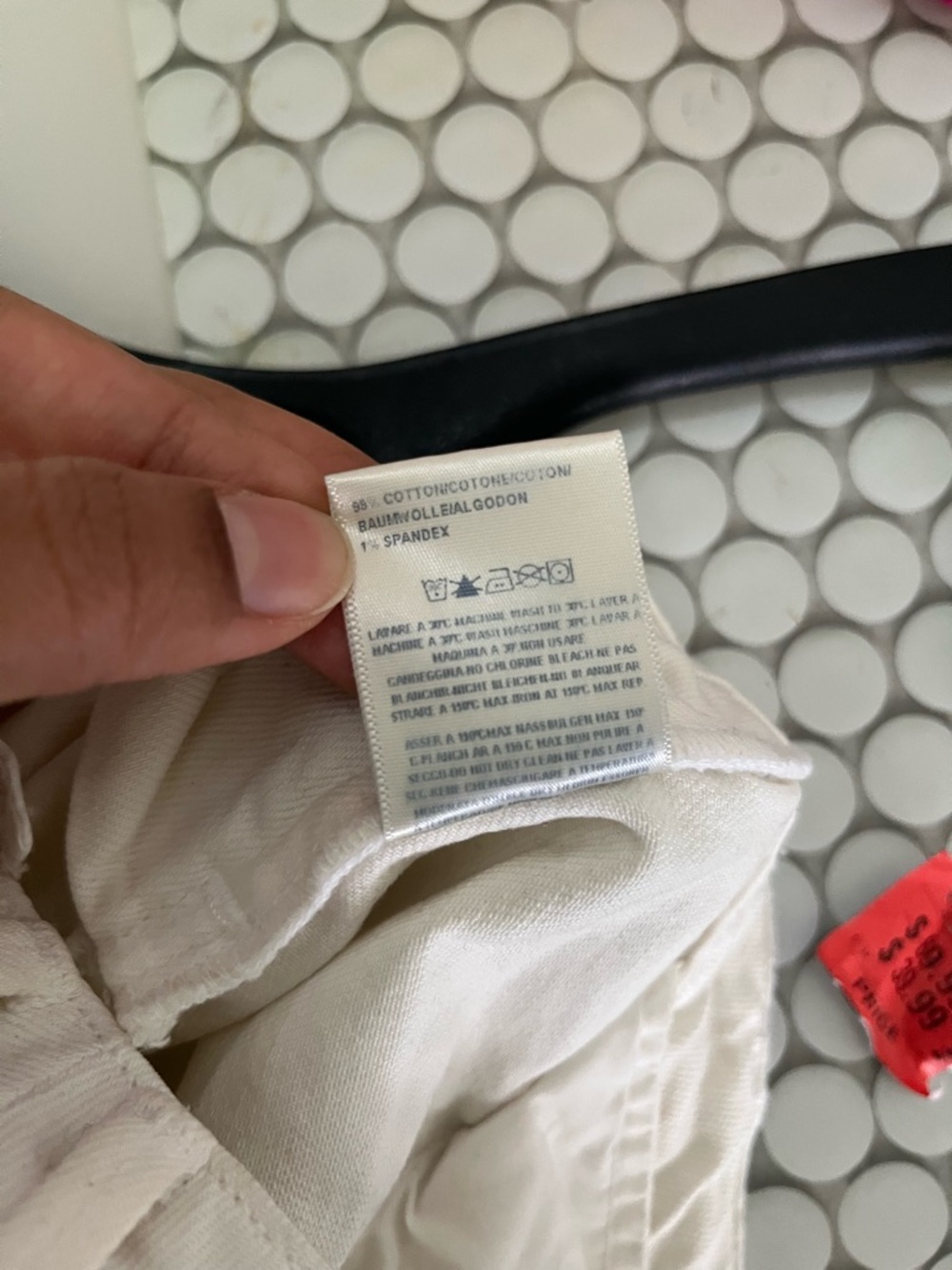 Agave Cream Straight-Leg Jeans for Women - Picture 8 of 8